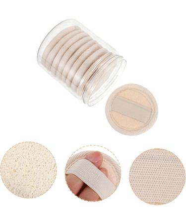 FRCOLOR 2 Sets Loofah Face Wash Powder Puffs - Natural Makeup Remover & Facial Cleaning Pad Beauty Kit | Eco-Friendly Sponge Puff & Accessories - Buy Online on GoSupps.com