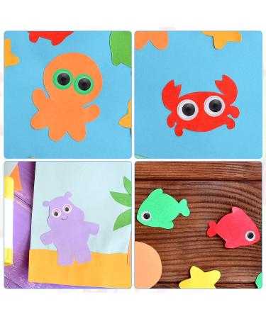 Prasacco 1500 Pcs Self-Adhesive Googly Eyes for Crafts - Multi-Color & Multi-Size (4/5/6/8/10/15mm) - Buy Online on GoSupps.com
