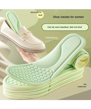 Comfy Walk Insole Shock Absorbing Shoe Inserts for Women - Breathable Sweat Absorbent Thin & Soft - Ideal for All Day Comfort (Size S: Women 7.5-8 - Buy Online on GoSupps.com