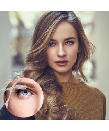 Eyebrow Trimmer Scissors Women with Comb Eyelash Hair Cut Stainless Steel Cut Eyebrows Shaping Tool Precision Eyebrow Scissors Small Detachable Eyebrow Grooming Beauty Tool for Men Women - Buy Online on GoSupps.com