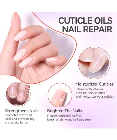 Huile pour Cuticules - Gelike EC Soin Cuticules Absorption Rapide - Parfum Naturel Grenade pour Hydrater et R parer les Ongles Secs et Ab m s 2-Grenade - Buy Online on GoSupps.com
