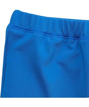 Dance Shorts for Girls Toddlers Kids Child | Gymnastics Sparkly Unicorn Print | Size 120 (4-5Y) | Blue+Hot Pink - Buy Online on GoSupps.com