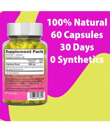 Pineapple Extract Vaginal Probiotics - 60 Capsules - Supports Vaginal Health - Made in USA - Women's Health Supplement - Buy Online on GoSupps.com