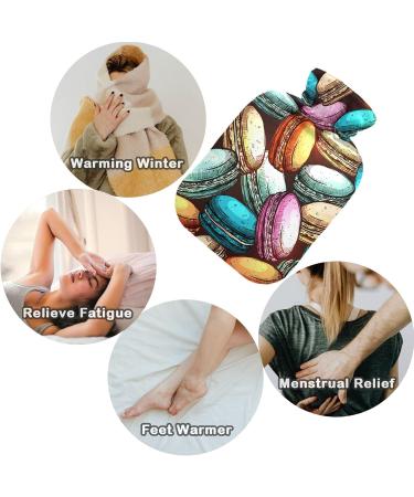 Shop Naanle Vintage Macarons Hot Water Bottle 1L - Transparent Bed & Foot Warmer for Pain Relief & Cold Therapy - International Shipping Available - Buy Online on GoSupps.com