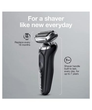 Braun Series 7 7085cc Electric Razor for Men | 360 Flex Head Shaver with Beard Trimmer | Wet & Dry | Rechargeable | SmartCare Center & Travel Case - Buy Online on GoSupps.com