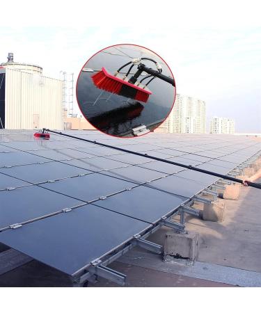 Multi Photovoltaic Panel Cleaning Brush Window Cleaning Pole Water Fed Brush Extension Pole Roof Glass Cleaning Brush Cleaning Tools (Color : 36ft) (20ft) - Buy Online on GoSupps.com