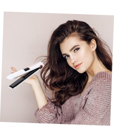LALADEFIEE Curling Iron Mini Curling Wand Portable Curling Wand Curler Hair Styling Tools Abs White 21X4X3.5CM White - Buy Online on GoSupps.com