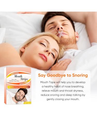 Advanced Gentle Anti Snoring Mouth Tape - Improve Nasal Breathing and Sleep Quality - Buy Online on GoSupps.com