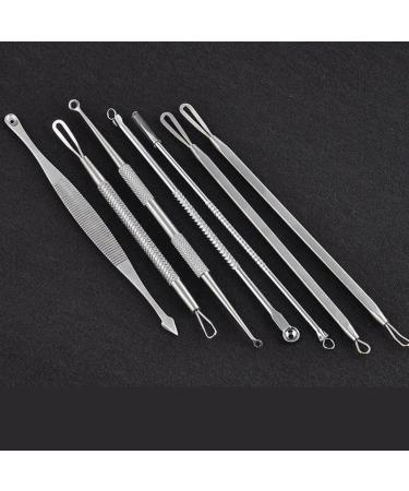 Blackhead Remover Kit Extract Pop and Care for Clear Skin - Acne Comedown Dermatologist Extractor Tool Set for Blemish Facial Skin Care Professional Whitehead Extraction Tweezer Removal - Buy Online on GoSupps.com