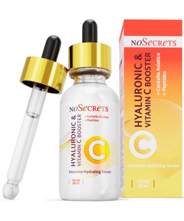 Advanced Vitamin C Serum for Face with Hyaluronic Acid & Centella Asiatica and Gotu Kola Extract | Potent Anti-Aging Serum for Dark Spots Fine Lines Wrinkles | Intensely Hydrate Serum