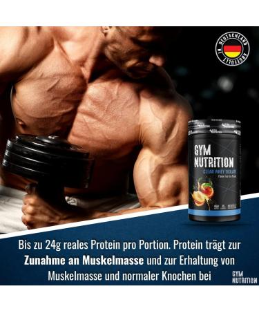 Clear Whey Isolate - Iced Tea Peach 450g | Flavored Protein Powder for Muscle Recovery | Fast Shipping Worldwide - Buy Online on GoSupps.com