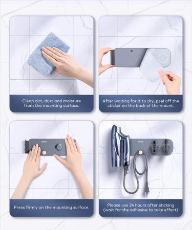 Buy Llano Hair Dryer Holder - Compatible Attachment for Llano Foldable Blow Dryer Stand | International Shipping Available - Buy Online on GoSupps.com