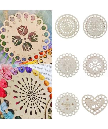 Coheali 18-Part Cross-Stitch Friendship Bracelet Kit | Sewing Yarn Stand & Hollow Embroidery Frame for International Shipping - Buy Online on GoSupps.com