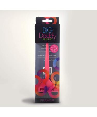 FRAMAR Big Daddy Brush Set - 3 Brushes, 40g, Purple | 1 Count - Buy Online on GoSupps.com