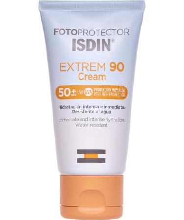 ISDIN FotoUltra Extrem90 Cream SPF50+ (50 ml) | UVB and UVA SPF50+ | Water resistant - Buy Online on GoSupps.com