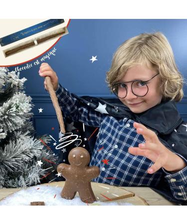 chocodic Magic Wand Chocolate Wizard | Christmas Mold | Children's Chocolate | Handmade Christmas Chocolate Chocodic