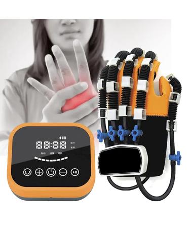 Stroke Hemiplegia Finger Rehabilitation Trainer Rehabilitation Robot Gloves for Hand Function Recovery lefthand-M