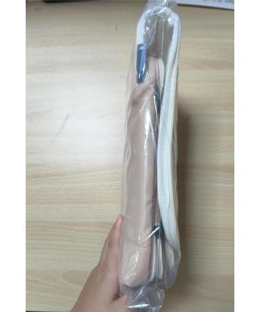 Brown Large Travel Hanging Toiletry Bag - Women's Cosmetic Organizer - Buy Online on GoSupps.com