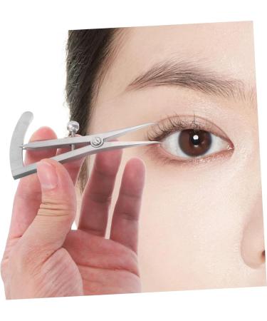 minkissy Tools Stainless Steel Eyelid Gauge Eyelid Measuring Ruler Eye Gauge Eyelid Ruler Double Eyelid Measuring Double Eyelid Surgery Tool Eye Positioning Ruler Cosmetic Instrument - Buy Online on GoSupps.com