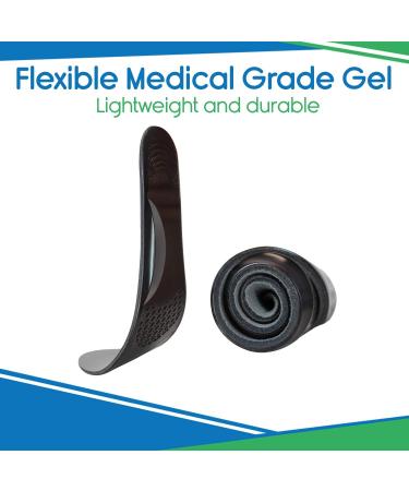 ViveSole Thin Gel Insoles - Plantar Fasciitis Relief for Men & Women - Arch Support Inserts for Work Boots & Heels - Metatarsal Pads & Foot Cushions - Size MENS 5.5-10.5 - Buy Online on GoSupps.com