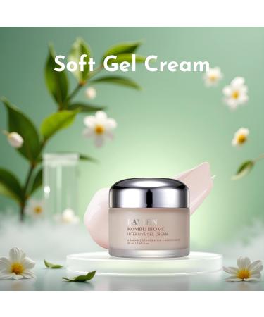 LAVIEN Kombu Biome Intensive Gel Cream - Facial Cream Hydration and Nourishment Firm Skin and Moisturizer - Kombucha Fermented Ingredients Suitable for All Skin Types - 1.76 Oz (50g) - Buy Online on GoSupps.com