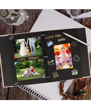 30pcs Black Pages for Boic Linen Photo Album - Perfect for Memorable International Shipping - Buy Online on GoSupps.com