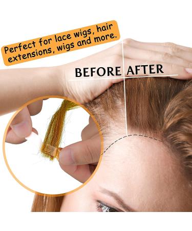 480 Double Sided Hair Extension Tape Tabs - 40 Sheets, 4 x 0.8 cm, White - for Women, Girls, Hair Salons - Bonding Replacement Tape - Buy Online on GoSupps.com