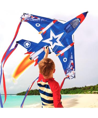 Easy-to-Fly Kite Set for Kids and Adults - Perfect for Outdoor Games and Beach Trips - Cute Design for Girls, Boys, and Beginners - Ideal for Summer Activities - Includes 2 Pack with Bag - Buy Online on GoSupps.com