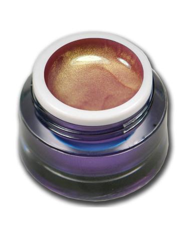 Color gel metallic Rose Gold Uv Led nail gel Studio quality Color Gel RM Beautynails 1 pack (1x 5ml) 31-Rose Gold
