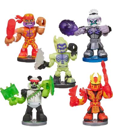 Legends of Akedo Button Bash Collector Pack | 10 Ultimate Arcade Warrior Figures & 2 Controllers - Amazon Exclusive - Buy Online on GoSupps.com