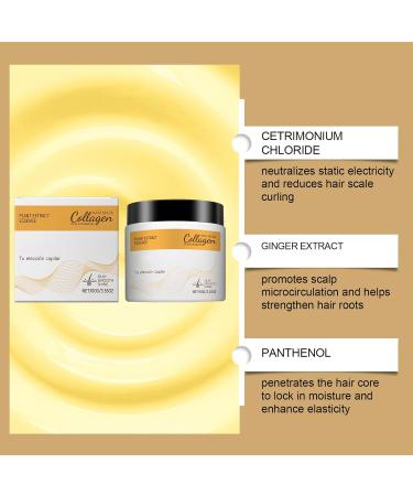 Apr s-Shampoing Capillaire | Cr me Lissante Capillaire - Soin Protecteur 100Ml R paration des Pointes R duction des Frisottis Brillance Imm diate Hydratation Intense Effet - Buy Online on GoSupps.com