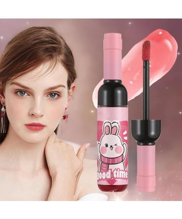 MFYOUPK Wine Lipstick Lip gloss Wine Colored Liquid Lip Gloss Long Lasting Water Resistant For Beauty Makeup For Women And Girls A Natural Look 01 A - Buy Online on GoSupps.com