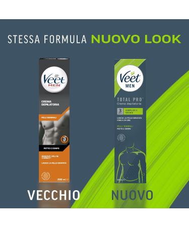 Reckitt Veet Men Hair Removal Cream for men for chest legs and arms 5 x 200 ml - Buy Online on GoSupps.com