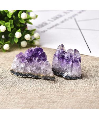 1PC Natural Amethyst Cluster Quartz CrystalStones Reiki Stones Crystal Point Specimen Home Decoration Raw Crystals for Crystal Cluster (Color : Amethyst Size : 4PCS) 4PCS Amethyst - Buy Online on GoSupps.com