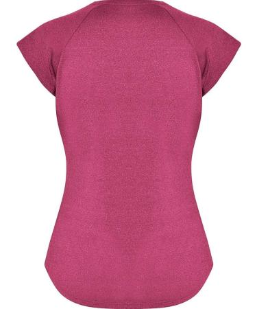 Buy GO HEAVY Women's Fitness Functional Sports T-Shirt - Pink Running Shirt for Optimal Performance | International Shipping Available - Buy Online on GoSupps.com
