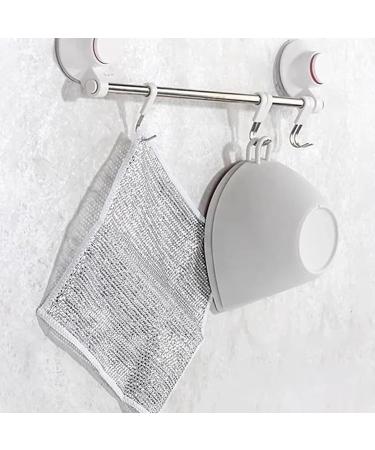 Multipurpose Non Scratch Scrubbing Pads Multipurpose Wire Dishwashing Rags for Wet and Dry Double Stainless Steel Scrubber Non-Scratch Scrubbing Wire Dishwashing Rags (5pcs) - Buy Online on GoSupps.com