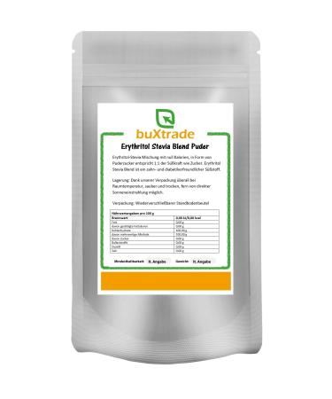 5 kg | Erythritol + Stevia mixture POWDERED SUGAR | Erythritol | Sugar substitute | Calorie free | Buxtrade