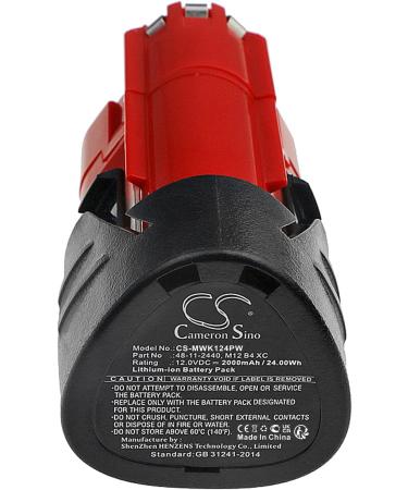 Replacement Battery for C12 MT-202B C12 MT-402B C12 PC - 12V 2000mAh | Fast International Shipping - Buy Online on GoSupps.com