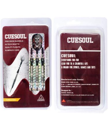 CUESOUL Tungsten Steel Tip Darts - Precision Barrels in 18, 19, 21, 24 Grams - Buy Online on GoSupps.com
