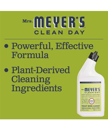 Mrs. Meyer's Clean Day Lemon Verbena Toilet Bowl Cleaner - Stain Removing & Refreshing Scent - Eco-Friendly International Shipping Available - Buy Online on GoSupps.com