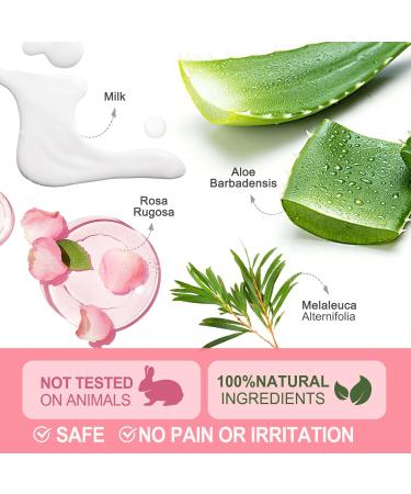 Foot Peel Mask 3 Pack JVR Lactic Acid Foot Mask Foot Exfoliating Socks Foot Care for Callus Remove Repair Cracked Heel & Dead Dry & Hard Skin Baby Soft Smooth Touch Feet (Rose) - Buy Online on GoSupps.com