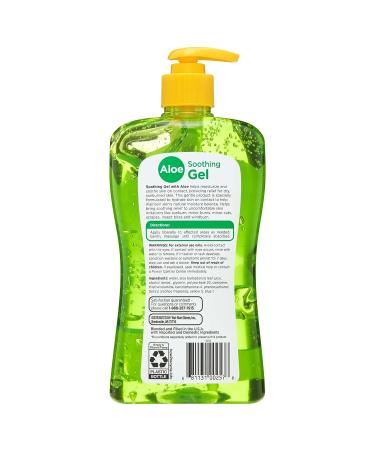 Equate Aloe Vera Aftersun Gel 20 oz - Soothing Relief for Sunburned Skin - Buy Online on GoSupps.com