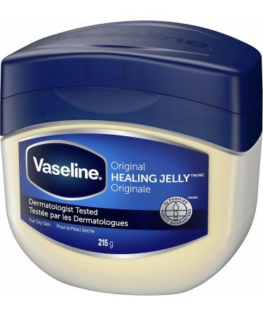 Vaseline Petroleum Jelly for dry cracked skin Original 100% pure petroleum jelly 215 g Original 215 g (Pack of 1) - Buy Online on GoSupps.com
