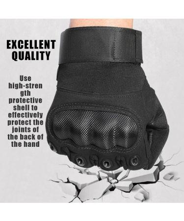 Atbuss Tactical Full Finger Gloves & Black Face Mask | Touchscreen Outdoor Sports Gear for Motorcycling & Training - Buy Online on GoSupps.com
