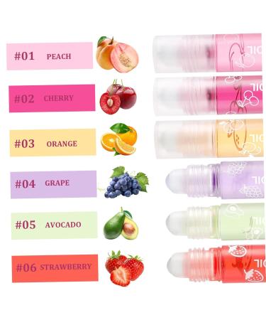 6-Piece Lip Gloss & Lip Oil Set - Nourishing Non-Sticky Long-Lasting Moisturizer for Dry Chapped Lips - International Shipping Available - Buy Online on GoSupps.com