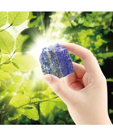 Xiannvxi 2 Blue Sodalite Gemstones Healing Crystals Set | 100% Natural Water Stones for Enhanced Wellness - 4pcs C-Blue Sodalite (0.55lb) - Buy Online on GoSupps.com