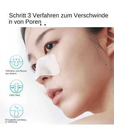 Generisch Natural Gentle Nose Cleanser 5 Sets Per Box Nose Pore Strips Nose Remover for All Skin Types - Buy Online on GoSupps.com
