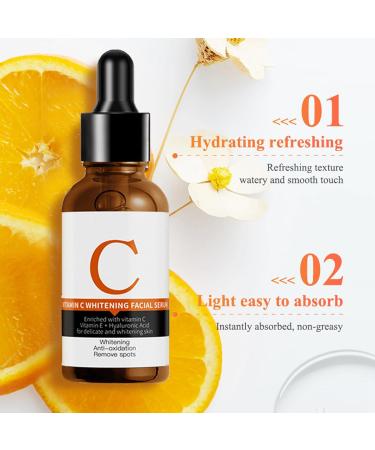 Vitamin C Serum for Face Dark Spot Correcting Glow Serum Anti Aging & Anti Wrinkle Serum Vitamin C Face Serum for Women Plump Hydrate & Brighten - Buy Online on GoSupps.com