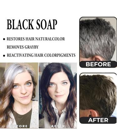 Shampoo Bars for Grey Hair - Mane Gray Reverse Bar Soap (2pcs) for Men & Women - Buy Online on GoSupps.com