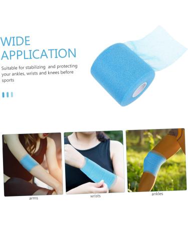 Buy Premium Blue Athletic Tape | Cohesive Sports Skin Membrane & Gaffers Tape - Ideal for Outdoor Sports - Buy Online on GoSupps.com